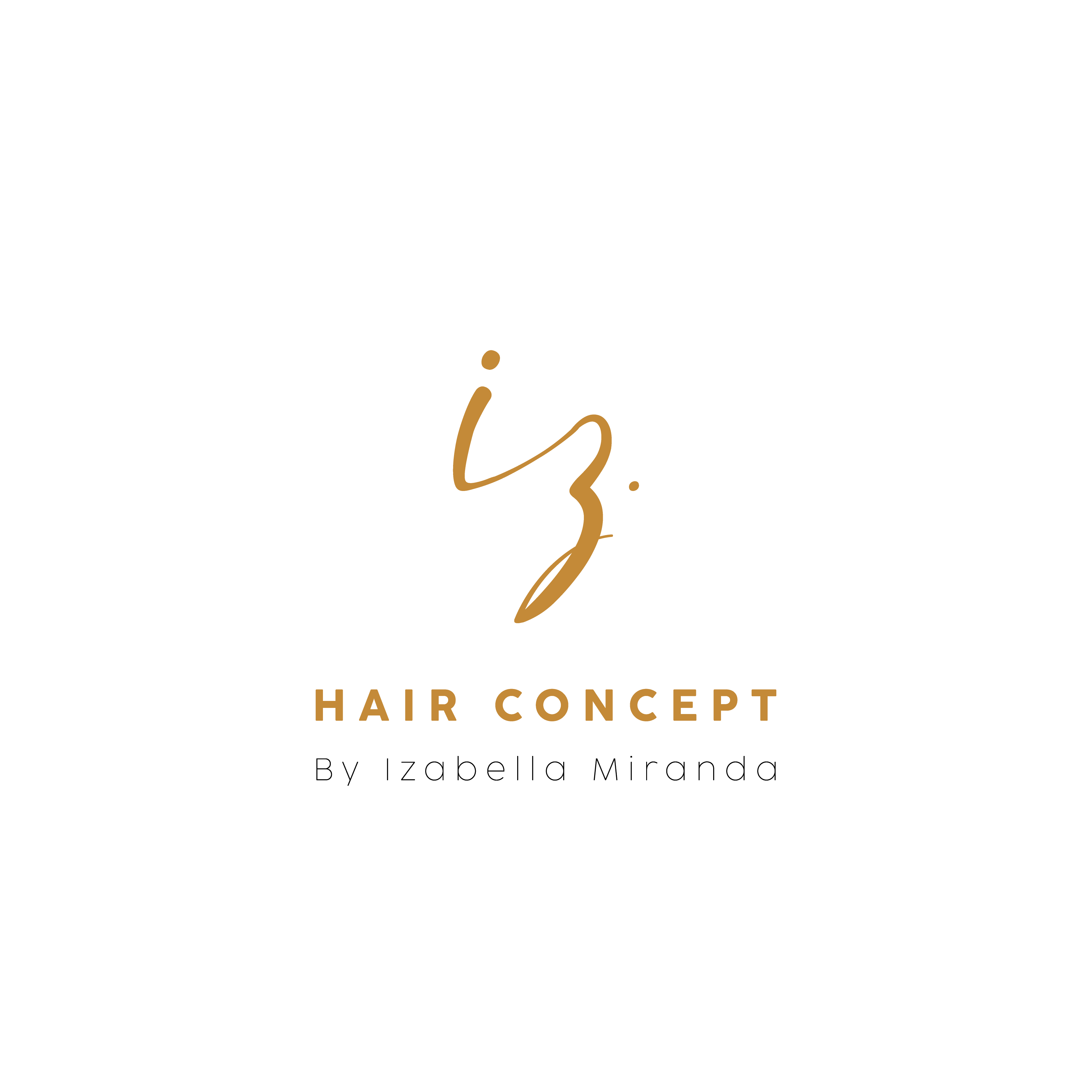 IZ Hair Concept Logo