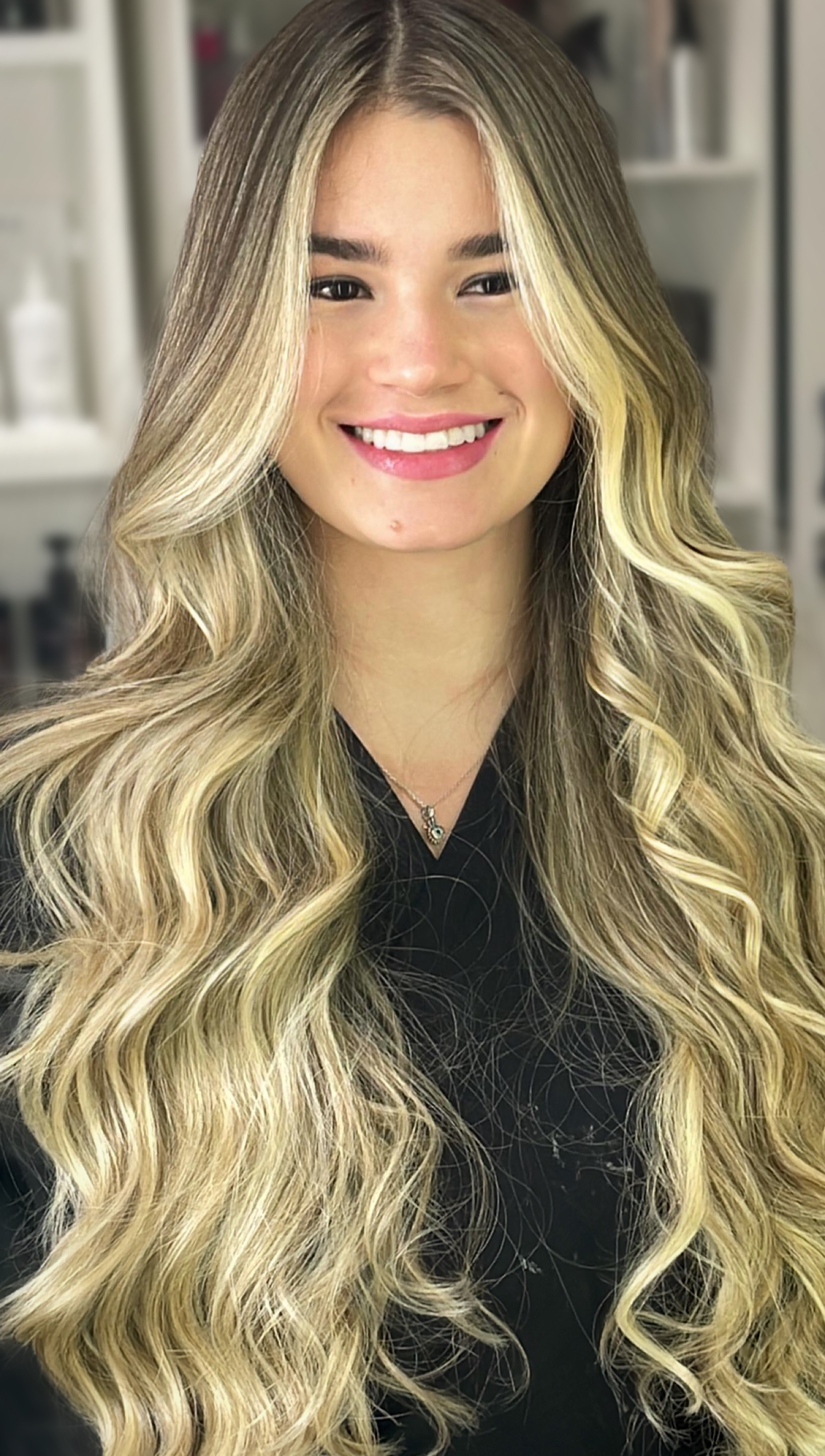 Mechas Loiras Saudáveis e Brilhantes